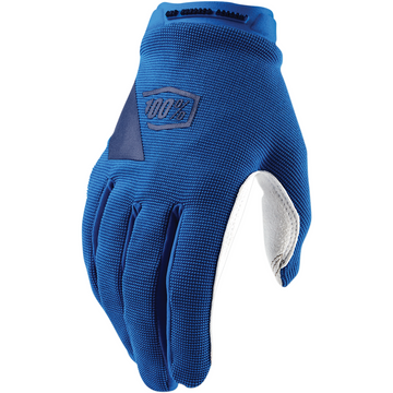 100% Women's Ridecamp Gloves - Blue - XL 11018-002-11