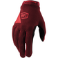 100% Women's Ridecamp Gloves - Brick - Small 11018-060-08