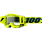 100% Accuri 2 Forecast Goggles - Fluo Yellow - Clear 50017-00002