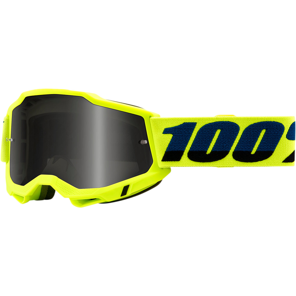 100% Accuri 2 Sand Goggles - Fluo Yellow - Smoke 50020-00003