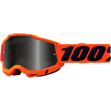 100% Accuri 2 Sand Goggles - Neon Orange - Smoke 50020-00004