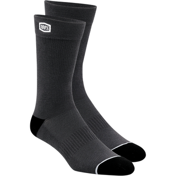 100% Solid Socks - Gray - Small/Medium 20050-00002