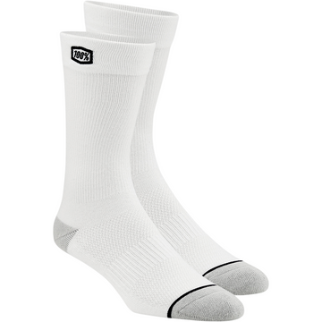 100% Solid Socks - White - Large/XL 20050-00009