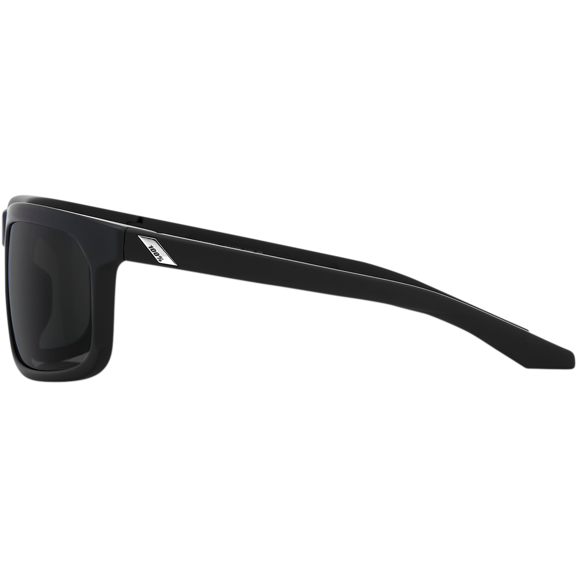 100% Hakan Sunglasses - Black - Gray PeakPolar 61036-100-47