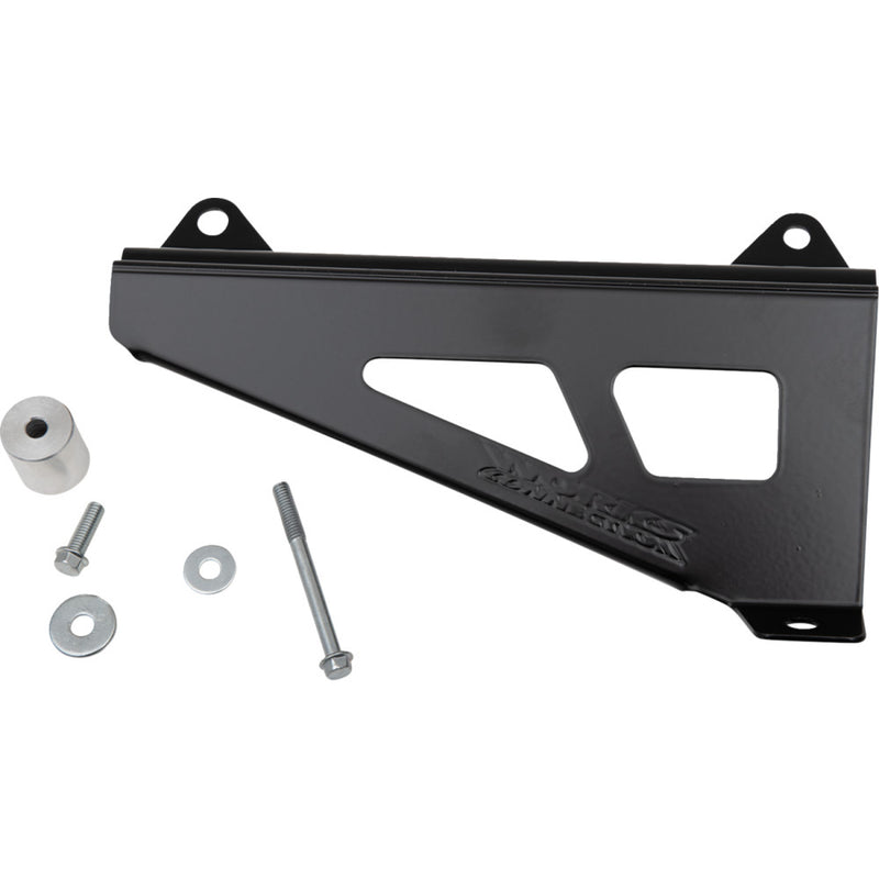 WORKS CONNECTION Radiator Brace Set - Black - Yamaha 18-B123