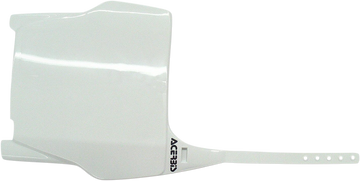 ACERBIS Front Number Plate - White 2042210002