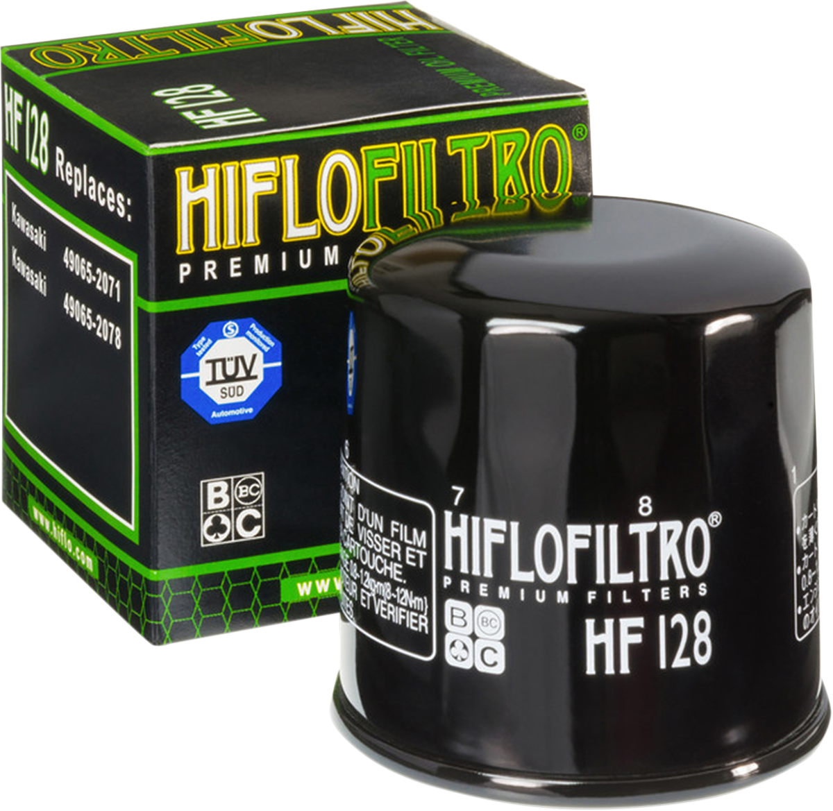 HIFLOFILTRO Oil Filter - Kawasaki HF128