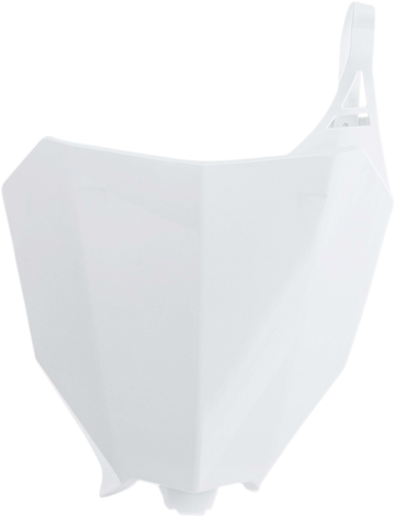 ACERBIS Front Number Plate - White 2630680002