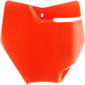 ACERBIS Front Number Plate - '16 Orange 2449405226