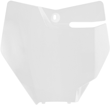 ACERBIS Front Number Plate - '20 White 2685956811