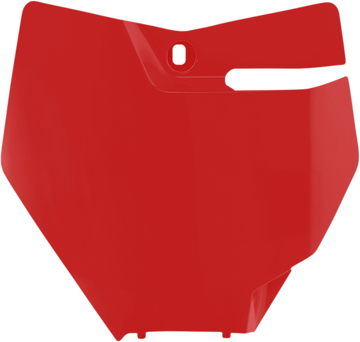 ACERBIS Front Number Plate - Red 2685950004