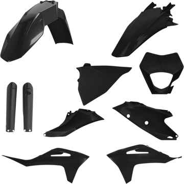 ACERBIS Full Replacement Body Kit - Black 2872810001