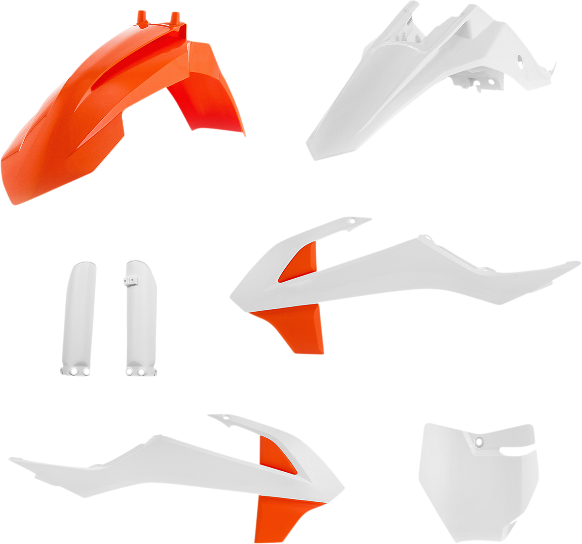 ACERBIS Full Replacement Body Kit - OEM '21 Orange/White 2791527118