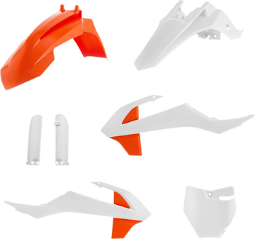 ACERBIS Full Replacement Body Kit - OEM '21 Orange/White 2791527118