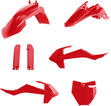 ACERBIS Full Replacement Body Kit - OEM '21 Red 2791520004