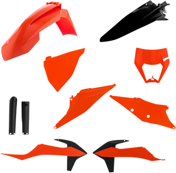 ACERBIS Full Replacement Body Kit - OEM Orange/Black 2791546812