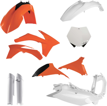 ACERBIS Full Replacement Body Kit - OEM Orange/White/Black 2205283593