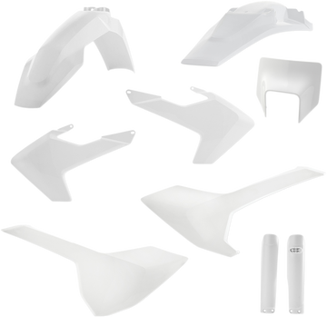 ACERBIS Full Replacement Body Kit - White 2733430002