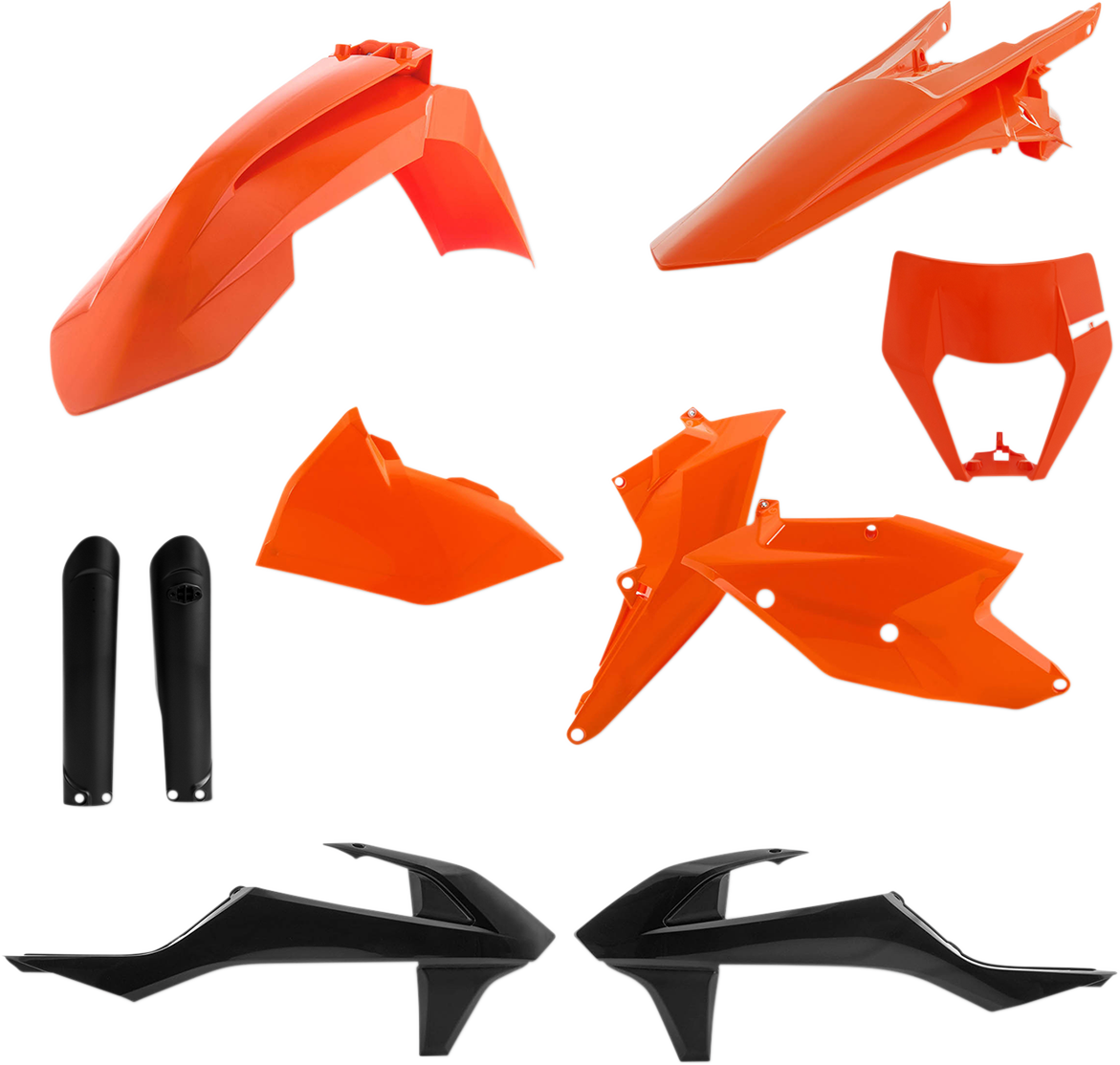 ACERBIS Full Replacement Body Kit - OEM '19 Orange/Black 2733426345