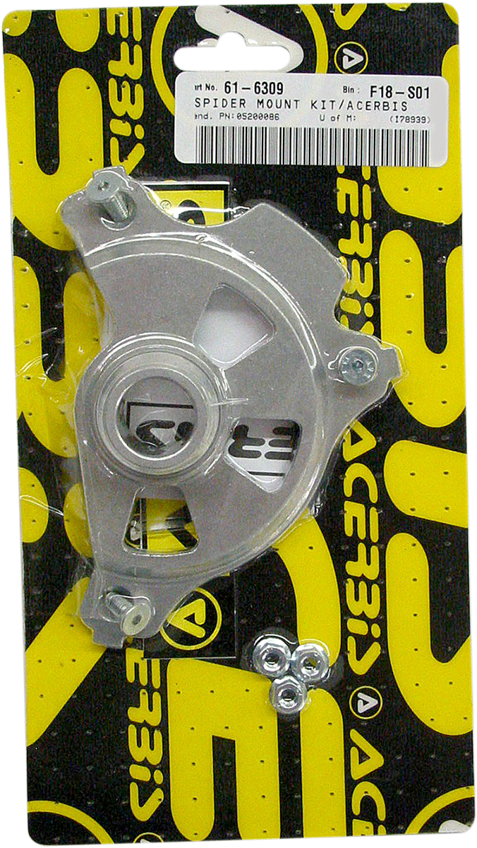 ACERBIS Disc Cover Mount Kit - Unfinished - Honda 2043160059