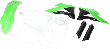 ACERBIS Full Replacement Body Kit - OEM Green/Black/White 2374114584