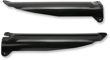 ACERBIS Fork Covers - Lower - Black 2115030001