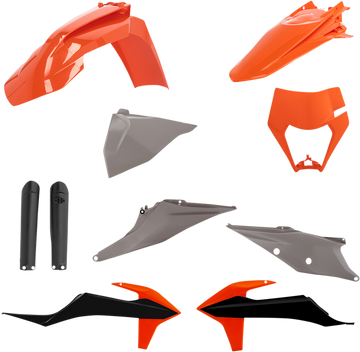 ACERBIS Full Replacement Body Kit - OEM Orange/Black/Gray 2791547118