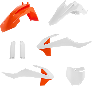 ACERBIS Full Replacement Body Kit - OEM '20 Orange/White 2791526812