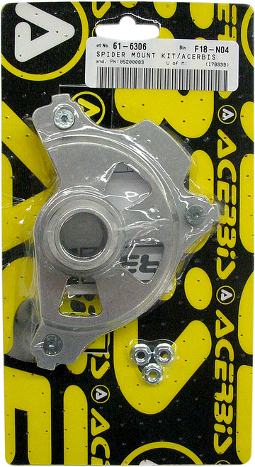 ACERBIS Disc Cover Mount Kit - Unfinished - Kawasaki 2043140059