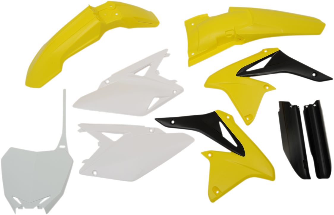 ACERBIS Full Replacement Body Kit - OEM Yellow/White/Black 2198035909