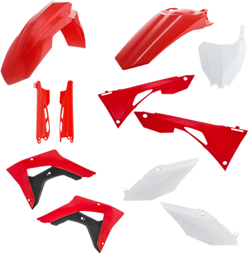 ACERBIS Full Replacement Body Kit - OEM '19 Red/White/Black 2736266345