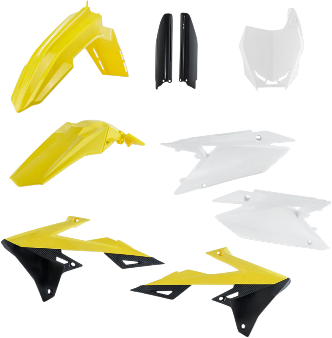 ACERBIS Full Replacement Body Kit - OEM Yellow/White/Black 2686555909