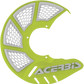 ACERBIS X-Brake Disc Cover - Fluorescent Yellow/White 2449494310