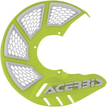 ACERBIS X-Brake Disc Cover - Fluorescent Yellow/White 2449494310