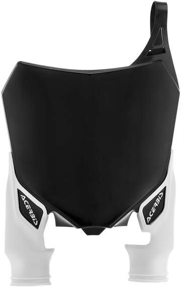 ACERBIS Raptor Number Plate - Black/White 2527411007