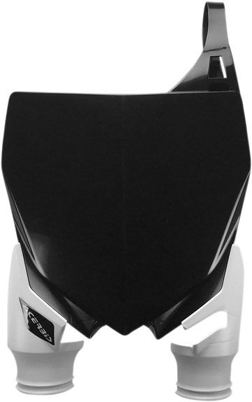 ACERBIS Raptor Number Plate - Black/White 2527401007