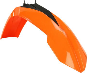 ACERBIS Front Fender - Orange/Black 2314220237