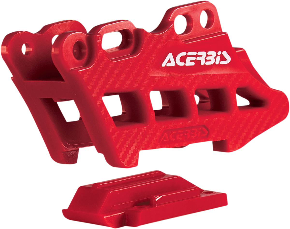 ACERBIS Complete Chain Guide Block - Red - Honda 2410960004