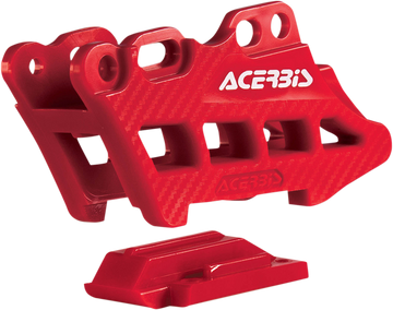 ACERBIS Complete Chain Guide Block - Red - Honda 2410960004