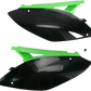 ACERBIS Side Panels - Black/Green 2141730215