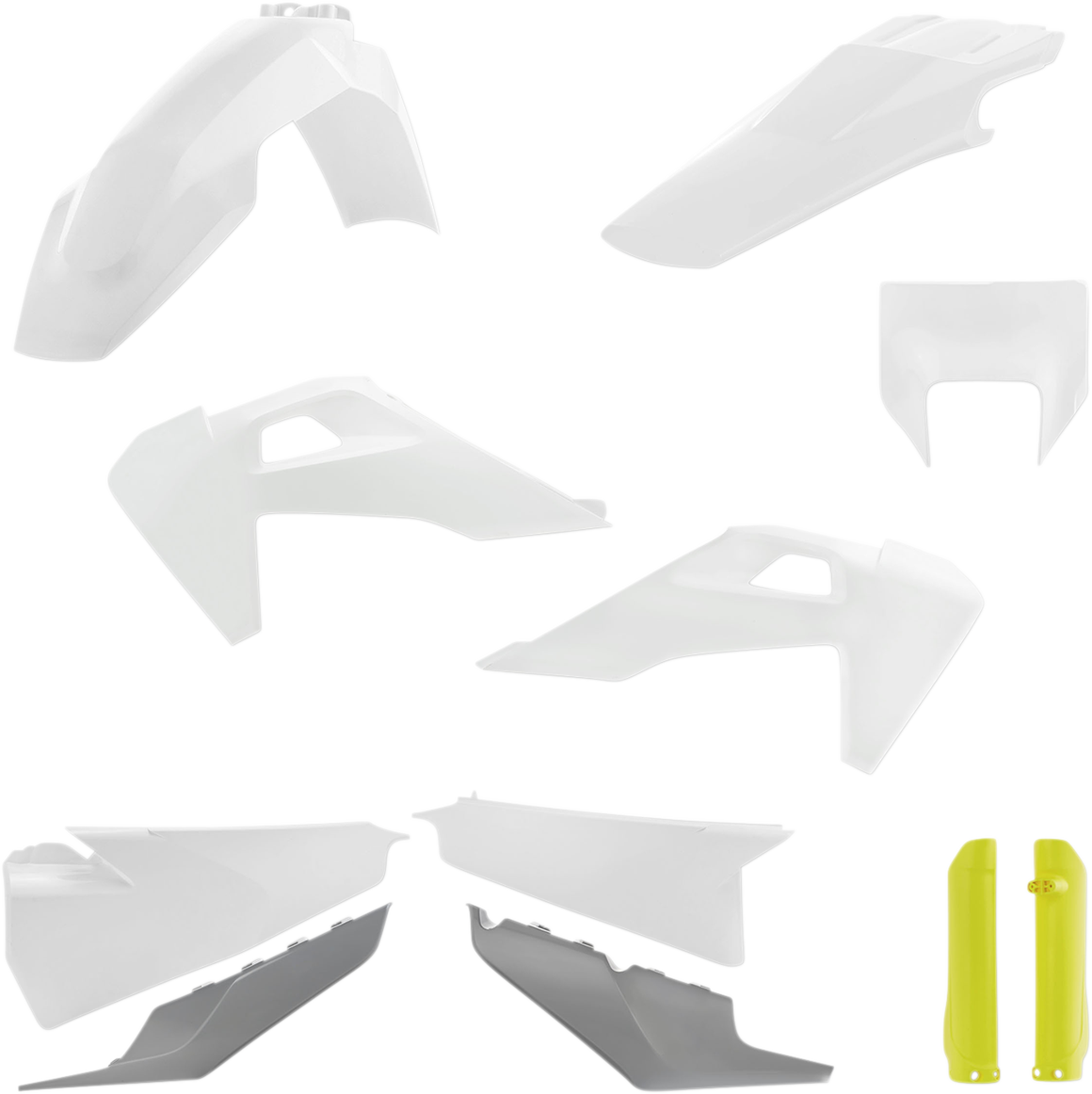 ACERBIS Full Replacement Body Kit - OEM '20 White/Yellow/Gray 2791536812