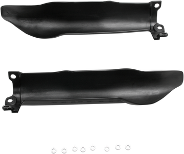 ACERBIS Fork Covers - Lower - Black 2141760001