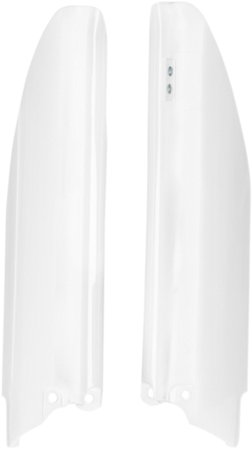 ACERBIS Fork Covers - Lower - White 2686520002