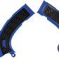 ACERBIS X-Grip Frame Guards - Blue/Black - YZ 250F/450F 2374261034