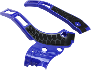 ACERBIS X-Grip Frame Guards - Blue/Black - YZ 125/250/125X/250X 2464741034