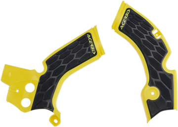 ACERBIS X-Grip Frame Guards - Yellow/Black - RM-Z 250 2688751017