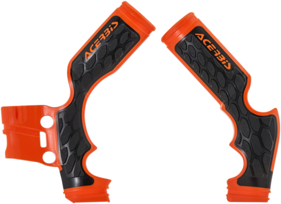 ACERBIS X-Grip Frame Guards - '16 Orange/Black - Gas Gas | Husqvarna | KTM 2688765225