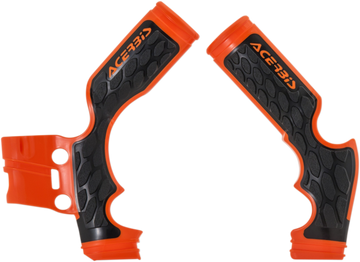 ACERBIS X-Grip Frame Guards - '16 Orange/Black - Gas Gas | Husqvarna | KTM 2688765225