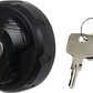 ACERBIS Gas Cap - Locking - Black 2070769999