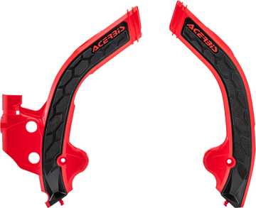 ACERBIS X-Grip Frame Guards - Red/Black - Beta 2801941018